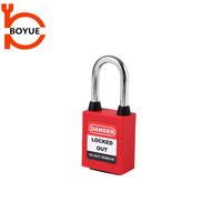 Cadenas anti-poussière en acier de 38 mm de qualité industrielle chinoise, cadenas conducteurs pour la consignation et l'étiquetage, pour une utilisation sécurisée dans des zones spécifiques