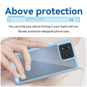 Coque de protection transparente en TPU acrylique colorée anti-traces de doigts pour <span class=keywords><strong>Asus</strong></span> <span class=keywords><strong>Zenfone</strong></span> <span class=keywords><strong>9</strong></span>, Xperia 5, 10V, 1 VI, et 11 Ultra 10 - Product Image 4
