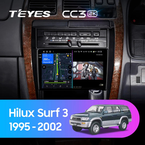 TEYES CC3L CC3 2K para Toyota Hilux Surf 3 N180 <span class=keywords><strong>1995</strong></span> - 2002 conductor derecho coche Radio Multimedia reproductor de vídeo navegación ESTÉREO - Product Image 2