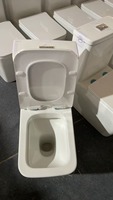 WC monobloc en céramique à chasse directe pour salle de bain, prix abordable