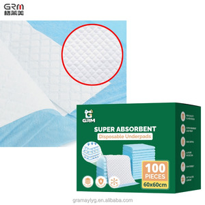 超吸収性使い捨て防水ベッドシート漏れ防止急速乾燥失禁パッド赤ちゃん子犬大人犬おしっこベッドパッド - Product Image 1