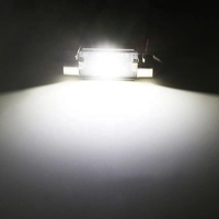 C5W Led Ampoule 31/36/39/41mm Festoon Led Blanc Pur Canbus CSP Plaque D'immatriculation Lumière
