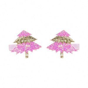 20817 YOKIKIDS Christmas Sweet Style Bow Hairpin Antler BB Clip with 10cm <b>Crystal</b> Sequins Girls' Tie Headwear - Product Image 6