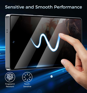 Nouveau <span class=keywords><strong>incassable</strong></span> 2.5D 9H OG 28 °   Protection d'écran en verre trempé pour Samsung S26 Ultra avec déverrouillage par empreinte digitale ultrasonique - Product Image 5