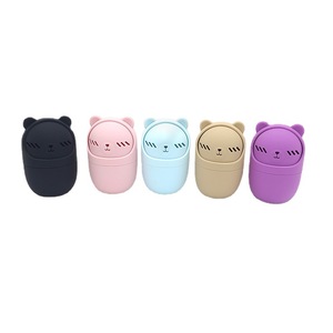 กล่องเก็บเครื่องสำอางซิลิโคนน่ารัก ลายแมว สำหรับจัดเก็บเครื่องสำอาง 1-3 ลิตร เป็นมิตรกับสิ่งแวดล้อม - Product Image 1