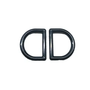 إبزيم وحزام على شكل حرف D, يمكن تصميم المقاس واللون حسب الطلب