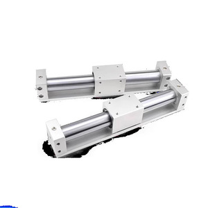 Cilindro Sin Vástago con Acoplador Magnético ARK KCY3R6 10 15 20 25 32 40 50 150 200, Neumático, Cuerpo de Aluminio, Corea - Product Image 1
