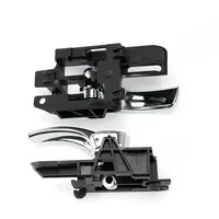 Nouvelle poignée de porte intérieure polie ABS avant et arrière, modèle 80670JD00E, pour Qashqai J10 2007-2013 versions gauche et droite