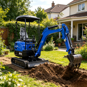 Productos Más Vendidos, Mini Excavadora Ht16 con Certificación CE, 1600 kg, Diseño Compacto, Fácil Operación, Dirección Flexible para Jardín y Granja - Product Image 1