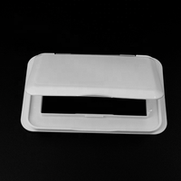 Bon prix et qualité composant de cadre de couverture de tissu humide en plastique personnalisé nouveau moule d'injection plastique pas d'occasion