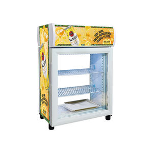 Réfrigérateur commercial Meisda SC35B 35L à température unique, vitrine à double porte en verre, réfrigérateur de présentation avec compresseur - Product Image 4