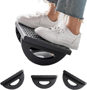 Foot Stool with Massage Nodes Under <b>Desk</b> Non slip Ergonomic Rocking Footrest Plastic <b>Computer</b> <b>Desk</b> Foot Rest for Home and Office - Product Image 1