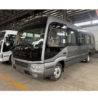 Prix Usine Autobus Coaster 100 km/h 4 Cylindres Moteur Diesel Bus de Transport 30+1 Places LHD Mini Bus en Stock