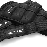 Ensemble de poids réglables professionnels pour chevilles et poignets, pour l'entraînement de force des bras et des jambes, fitness, exercice, sacs de sable pour adultes