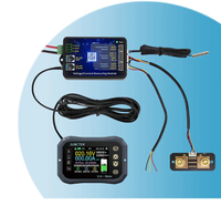 JUNTEK KG160F-120V 600A Medidor de Alta Precisión de Voltaje y Corriente, Monitor de Capacidad de Batería de Litio, Indicador F611