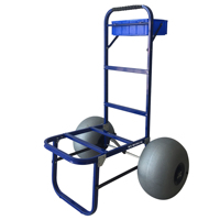 Chariot de plage polyvalent KSW6 pour toutes les saisons, avec roues gonflables, idéal pour la plage