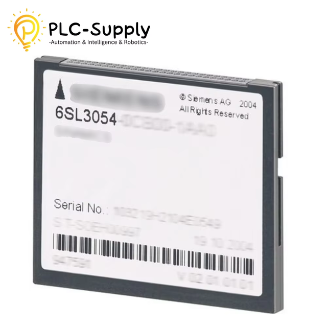 6SL3054-0EH01-1BA0 CompactFlash Card V4.7 Firmware Performance License for S120 CU320-2