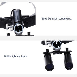 Hoge Intensiteit 8x Vergrotingsloep Met Licht Elektrische Krachtbron Voor Tandheelkundige En Huisdierenchirurgische Klinieken Rechtstreeks Van De Fabriek - Product Image 3