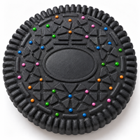Jouet Squishy Géant en Forme de Biscuit, Doux et Sensoriel, Anti-Stress, Cadeau Nouveauté en Forme d'Aliment, Vente en Gros