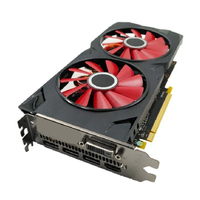 Carte graphique XFX RX 580 8 Go GDDR5 d'occasion pour le jeu et le montage vidéo