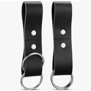 Anillas y ganchos metálicos para faldas de senderismo estilo Renacimiento, hebillas de doble anillo para cosplay, accesorios para cinturones de faldas medievales - Product Image 3