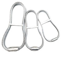 Sling en câble d'acier SIMEN SCL avec des caractéristiques anti-corrosion durables, ancrages de levage moulés et boucle - Product Image 4