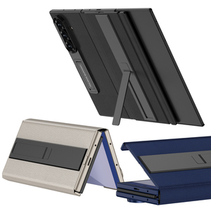 เคสโทรศัพท์แบบพับสามตอน ZTriFold พร้อมฝาปิดหนัง  แบบมีที่วาง  ครอบคลุมทุกด้าน - Product Image 5