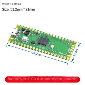 <span class=keywords><strong>Raspberry</strong></span> <span class=keywords><strong>Pi</strong></span> Pico lõi kép rp2040 ban phát triển hỗ trợ micro python-micro Kit - Product Image 6