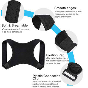 Sabuk pendukung punggung, model baru 2024, bahu duduk punggung, Bahu benar dan postur atas, korektor penguat punggung - Product Image 3