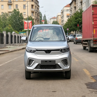 Nouvelle Voiture Électrique Micro-Camionnette Électrique 4 Portes 4 Places 72V 100Ah 45km/h Véhicule Électrique à Basse Vitesse Norme Européenne L7e