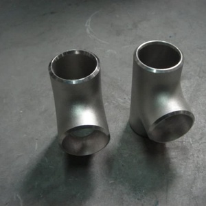 Raccords de tuyauterie 3/8\" Astm A403 Gr Wp321h Coude à 90 degrés Sch 80 Acier inoxydable Raccord en T - Product Image 1