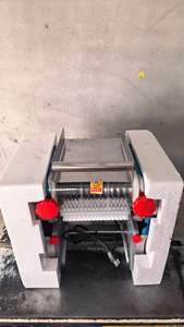 Presse à nouilles électrique en acier inoxydable, machine tout-en-un automatique pour la préparation de la pâte et la fabrication de nouilles, pour usage domestique et commercial - Product Image 4
