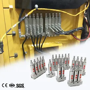 Grease injector Single line lubrication system high pressure injector grease metering devices