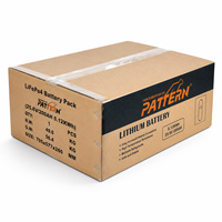 Batterie lithium murale PATTERN 25,6 V 350 Ah 8,96 kWh LiFePO4 pour stockage d'énergie solaire hors réseau pour la maison
