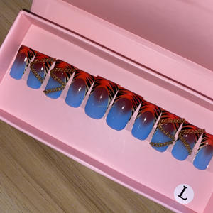 Fournitures pour ongles en gel UV sans héma OEM 6 couleurs perle aqueuse vernis gel oeil de chat semi-<span class=keywords><strong>permanent</strong></span> papillon Stiletto pour utilisation en salon - Product Image 4