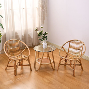 Chaises et meubles en <span class=keywords><strong>rotin</strong></span> traditionnels faits à la main en gros d'usine, chaises en <span class=keywords><strong>rotin</strong></span> pour enfants pour salon et hôtel - Product Image 1