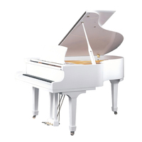 Factory Direct Large Musical Instrument Stage Professional Acoustic White Keyboard Grand Piano Artdream G-186B 88-Key