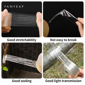 Cinta de injerto de plástico estirable para suministros de jardín para reparación de plantas Árbol frutal floral Árbol en ciernes y cuidado de flores - Product Image 3