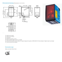 Produit de qualité Capteur SICK DT50-N1113 Lumière rouge visible Capteur de distance laser