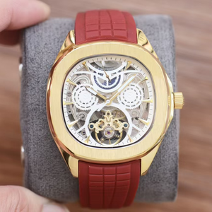 Montre mécanique haut de gamme, design original en acier inoxydable, de haute qualité, avec un bracelet élégant, Pateks - Product Image 4