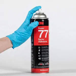 Adhesive Spray 3M Super 77 Multipurpose Spray Adhesive Fast Tacking Solvent Based