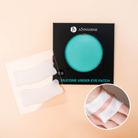 Patchs en gel confortables pour les yeux, fixation des paupières, outils super adhésifs pour extensions de cils, coussinets en silicone réutilisables sous les yeux