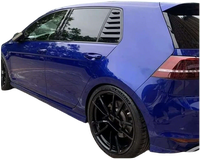 Haute qualité pour Golf 6 Golf 7/7.5 persiennes lunette arrière modifié Spoiler garniture GTI/R volets de fenêtre