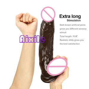 Dildo réaliste avec ventouse puissante, texture veineuse réaliste <span class=keywords><strong>pour</strong></span> stimulation anale et vaginale, jouets sexuels <span class=keywords><strong>pour</strong></span> adultes <span class=keywords><strong>pour</strong></span> femmes, hommes et couples - Product Image 2