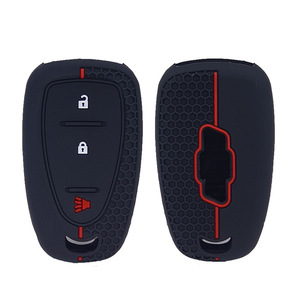 Cho Chevrolet Cruze Malibu Spark Sonic Impala Equinox Volt <span class=keywords><strong>TRAX</strong></span> Traverse Camaro từ xa Fob vỏ bìa Silicone Car Key trường hợp - Product Image 1