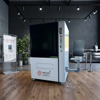 Machine de découpe laser à fibre automatique CNC 6060 de haute précision pour la découpe d'acier inoxydable, d'aluminium et de métaux