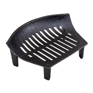 Rejilla <span class=keywords><strong>de</strong></span> fuego <span class=keywords><strong>de</strong></span> carbón <span class=keywords><strong>de</strong></span> hierro fundido <span class=keywords><strong>de</strong></span> alta resistencia, 16 pulgadas, color negro - Product Image 3