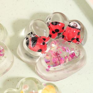 Jouet Squishy Patte de Chat en TPR, Petit Insert en Gelée de Cristal Kawaii, Anti-stress, Cadeau de Noël pour Enfants et Adultes - Product Image 2