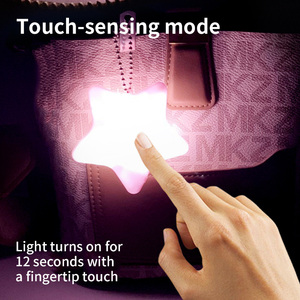 Lampu Tidur LED Mini Bentuk Hati Lucu, Lampu Sentuh USB, Lampu Malam Kecil Isi Ulang, Hadiah Lampu Baru yang Unik - Product Image 5