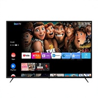 Téléviseurs LCD LED exclusifs transfrontaliers 75, 85 et 100 pouces 1080p plein écran pour interface, format 16:9, anti-explosion